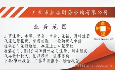 專業(yè)護(hù)航，財(cái)智未來——廣州市鼎煌財(cái)務(wù)咨詢有限公司
